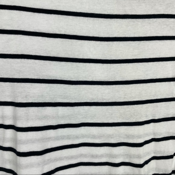 Vince striped white and black tee - Picture 2 of 5